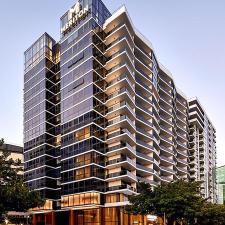 Meriton Suites Canberra Exterior foto The completed building